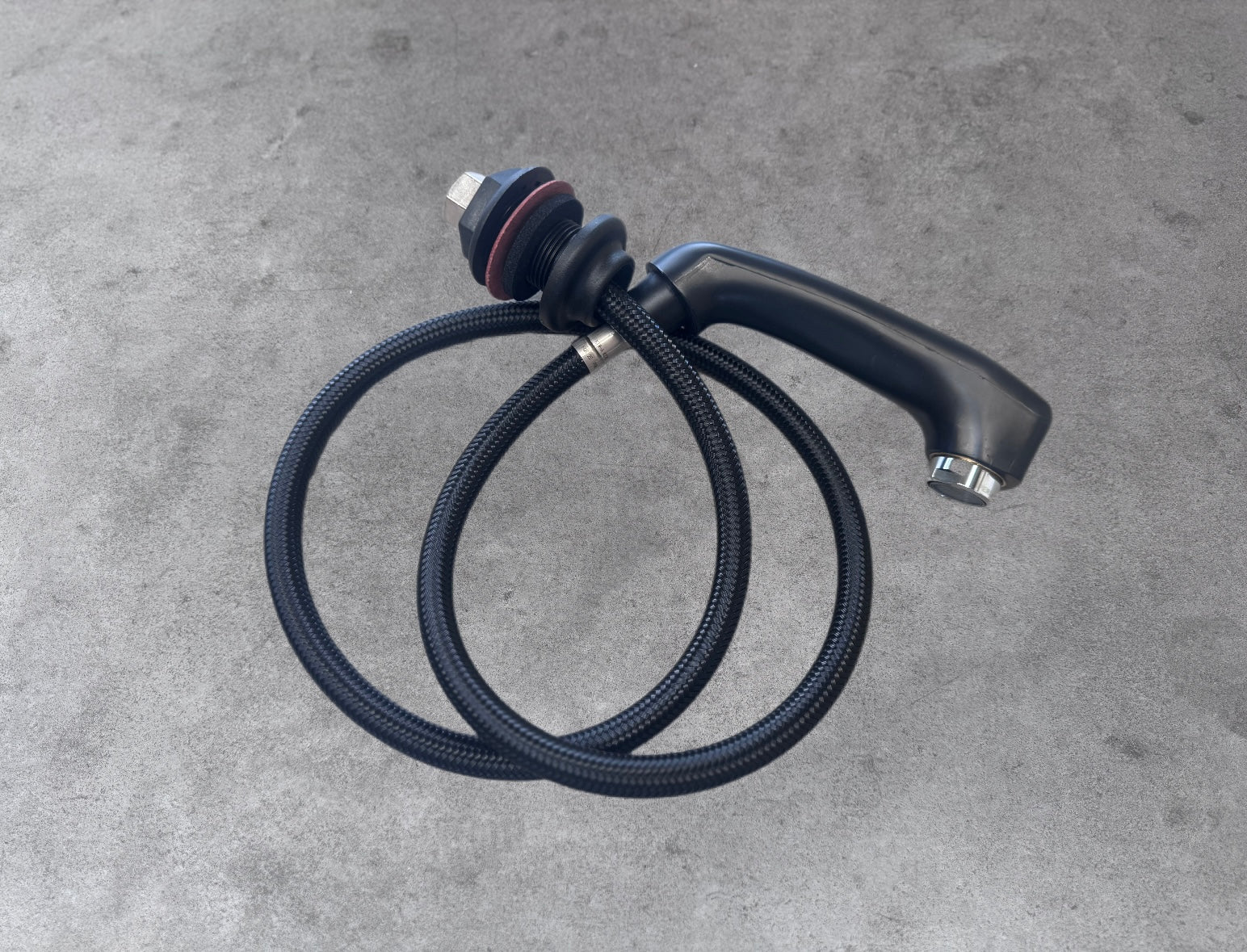 Handbrause AquataMIX mit Brauseschlauch und Durchführung - SPAquataMIX100 / SPAquataMIX140