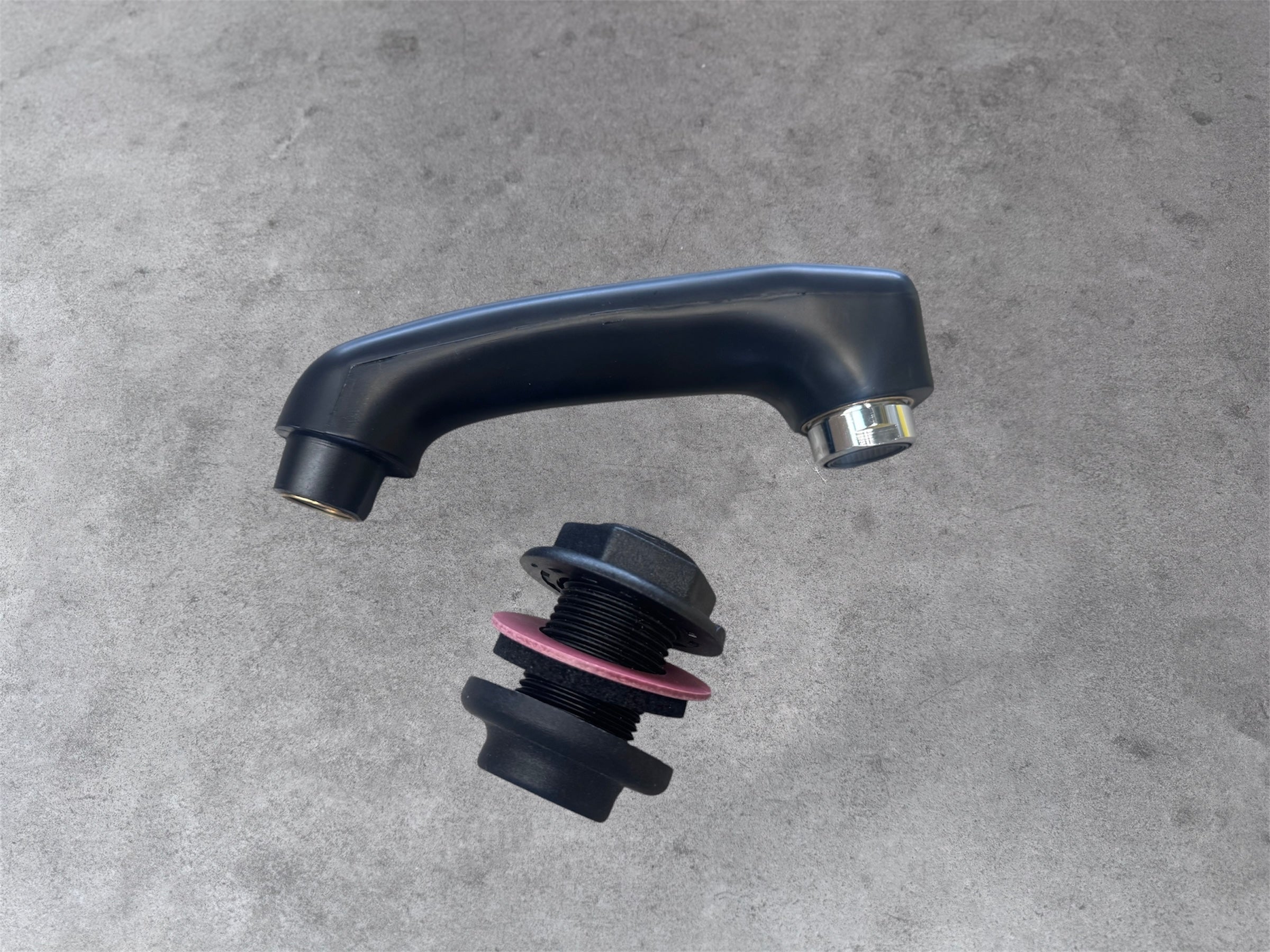 Handbrause AquataMIX mit Luftsprudler und Schlauchdurchführung - SP3940